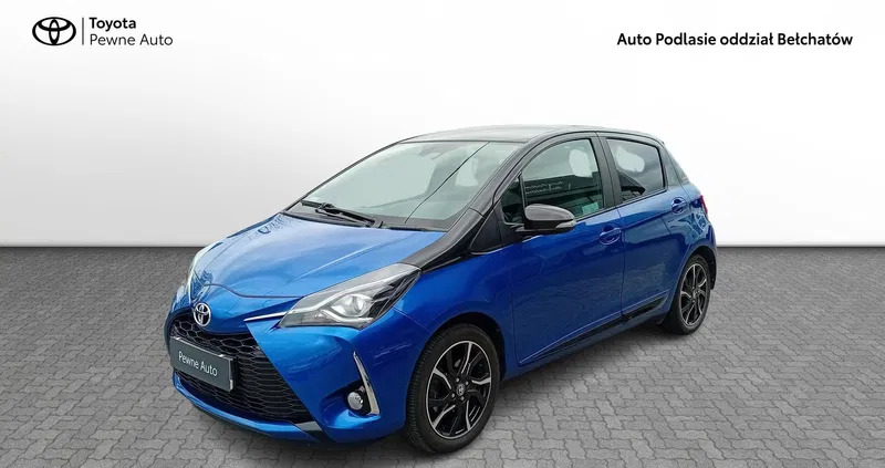 toyota yaris łódzkie Toyota Yaris cena 56900 przebieg: 97001, rok produkcji 2017 z Radzyń Podlaski